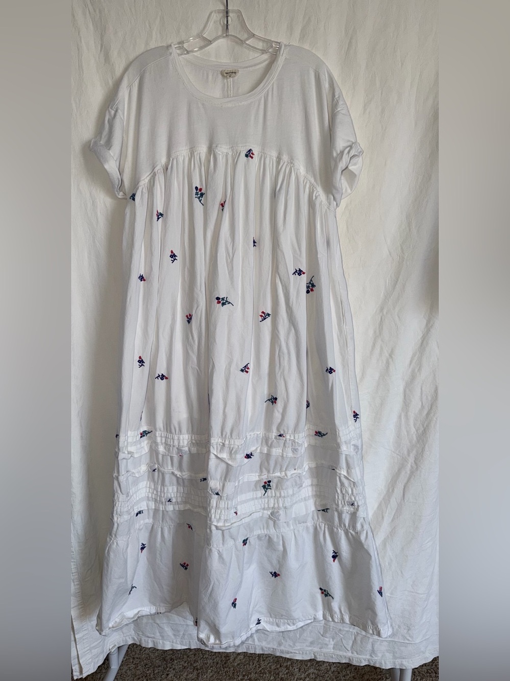 Pilcro Short-Sleeve T-Shirt Midi Dress size XL - Picture 7 of 9